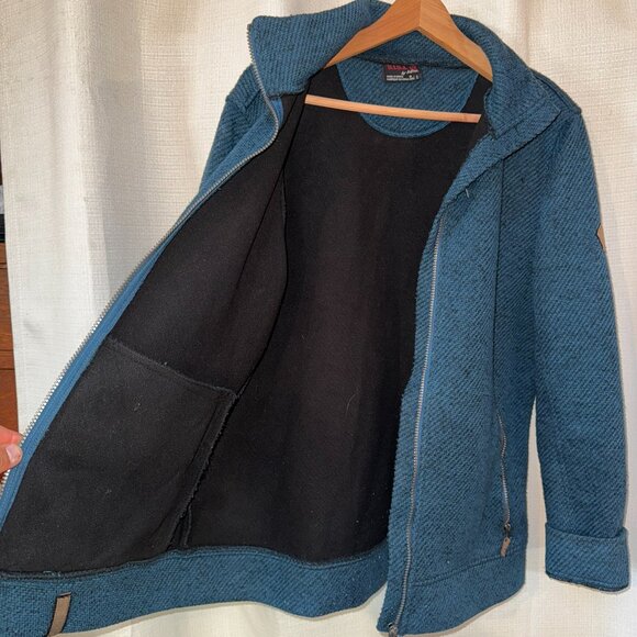 Men's Warm Fleece and Knitted Jacket - Picture 3 of 3